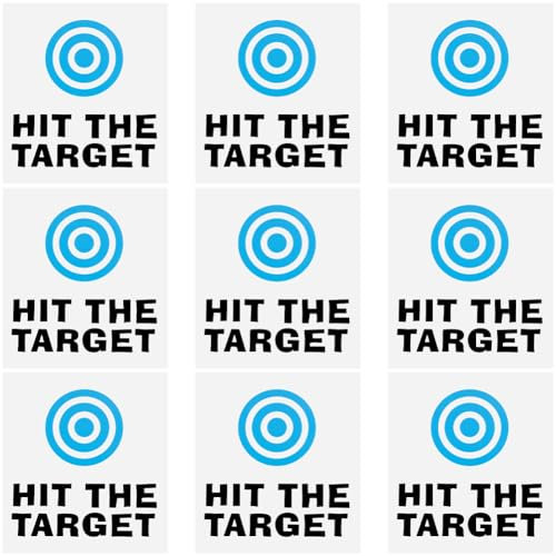 GORGECRAFT 10 Stück Töpfchentraining Toiletten PIPI Aufkleber Ziel Toiletten Zielaufkleber Bullseye Sticker Zielzeichen Stoßstangenaufkleber Für Toilette Urinal Badezimmer Toilette Deep Sky Blau