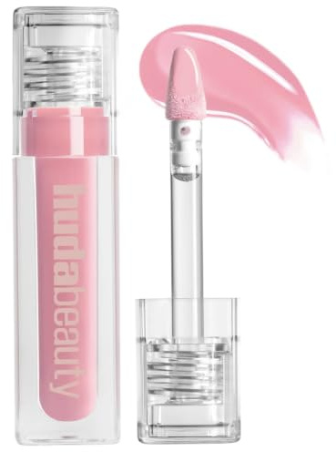 HUDA BEAUTY ORIGINAL | FAUX FILLER - Hochglanz-Gloss | vegane Kollagen-Lippenpflege | 3,9 ml | von BELLA | (UUU-BABY, 3,9 ml (1er Packung))