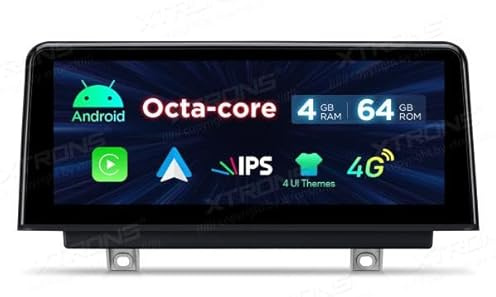 XTRONS QDB10NBNEL GPS-Autoradio für BMW Serie 1 2 F20 F21 F23 Android 14 WIFI 4G NBT