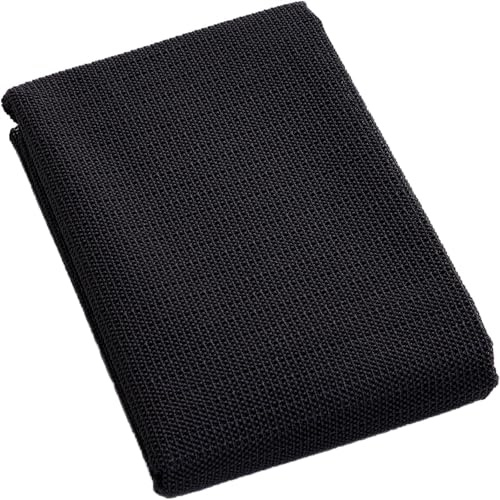 Anti Rutsch Teppichunterlage 200 x 300 cm Waschbare Und Wiederverwendbare, Universal Teppichunterlage/Teppich Antirutschmatte Universell Einsetzbar für Alle Böden, Schwarz