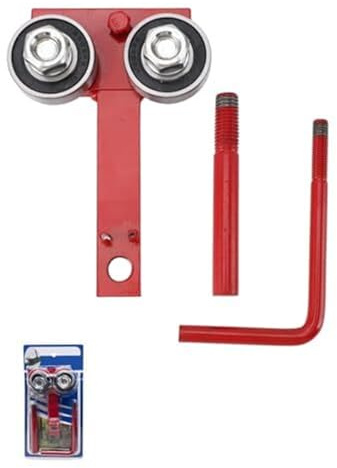 Chainsaw Bar Rail Repair Tool - Cast Iron Aluminum Adjustable Tightening Adjuster for Chain Grinding, Fits Different Gauge Bars
