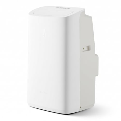 Meaco Cirro™ 12000 BTU Climatiseur mobile intelligent ultra-silencieux | Classe énergétique A, Silencieux 45-51 dB, Télécommande et contrôle par application, Refroidissement 3 en 1 pour 20 à 30 m²