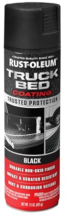 Rust-Oleum 248914 Automotive 15-Ounce Truck Bed Coating Spray, Black