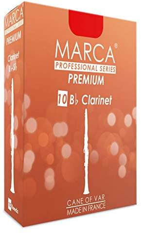Marca PR230 Premium Bb Clarinet Reeds 3, Box Of 10