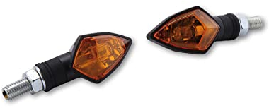 SHIN YO Blinkerpaar Rock 12V/H6 - Motorrad Blinker - M8 Gewinde