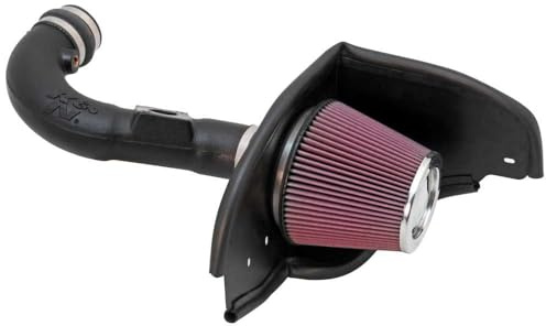 K&N Cold Air Intake Kit: High Performance, Increase Horsepower: 50-State Legal: Compatible with 2010 FORD (Mustang)57-2577