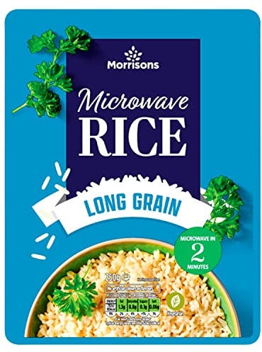 Morrisons Long Grain Micro Rice 250g