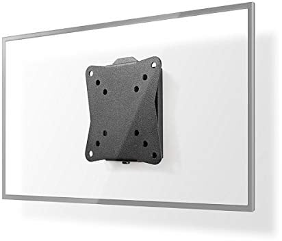 Feste TV-Wandhalterung - 13-27 - maximal unterstützes Bildschirmgewicht: 30 kg - Minimaler Wandabstand: 20 mm - Stahl - Schwarz