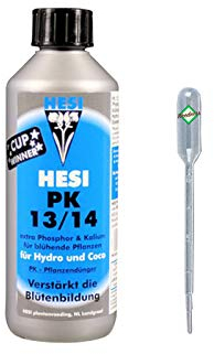 Weedness Hesi PK 13/14 1 Liter - Hydro-Kultur Grow Dünger Naturdünger Zimmerpflanzen Bio Flüssig Organischer Blüteboost