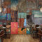 Kundenspezifische Größe Retro Europäischen Stil Eisenblech Rost Wandbild 3D Wallpaper Für Bar Restaurant Cafe Store Wandmalerei Art Decor,250(W)*175(H)Cm
