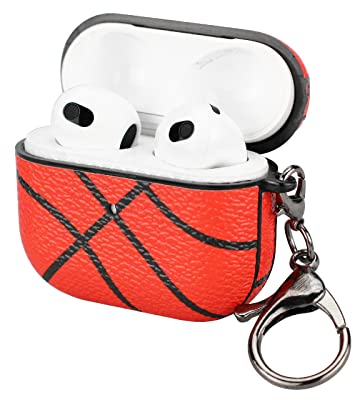 Airpods 3 Hülle Cover LED Sichtbare Basketball Airpods Case Cover für Airpods 3