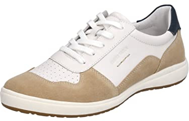 Josef Seibel Damen Caren 49 Sneaker, Weiss Beige, 41 EU