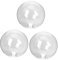 OSALADI 3pcs Lampshade Glass Light Shade Chandelier Lamp Shades Chandelier Shade G9 Glass Screw