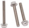 Tornillos de cabeza hexagonal de brida dentada de 5/16-18 x 1-3/4, acero inoxidable 304 18-8, totalmente roscado, rosca gruesa UNC, 10 piezas
