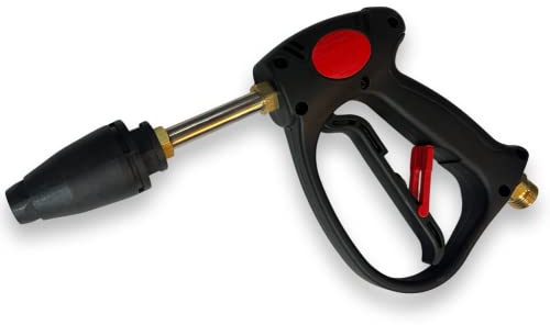 M&M Smartek Pistole Dreckfräse für/kompatibel zu Kärcher Kränzle M22 AG oder Quick Connect Profi Kalt- Heißwasser Rotordüse Hochdruckreiniger (2 Variante)