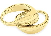 Calvin Klein ring für Damen Kollektion ELONGATED DROPS Gelbgoldfarbenes