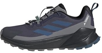 adidas Herren Terrex Trailmaker 2 Gore-TEX Speed LACE Hiking Shoes Wanderschuhe, Shadow Navy/Wonder Steel/Grey Three, 46 EU