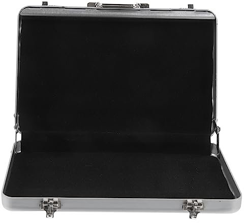BCOATH Desktop-Kartenhalter Behälter für Visitenkarten Tischbilderhalter kartenclip karten clip Mini-Safe Visitenkartenhalter Flash-Kartenhalter Flash-Karten-Etui Aluminiumlegierung