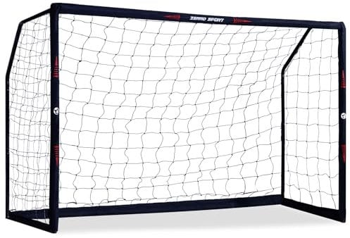ZERRO Fussballtor Outdoor 300cm Sportarten Fußballtor, für Erwachsene Kinder zum Spielen Trainieren im Garten 300x120x200cm