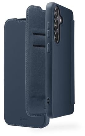 Hama Handyhülle für Samsung Galaxy S25 (Handytasche, Klapphülle, Etui mit 2 Kartenfächern, stoßfest, Kratzfest, eleganter Rundumschutz, weich, Slim, softe Oberfläche) blau