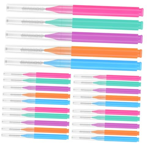 OUNONA 50stücke Interdentalbürsten Für Zahnzwischenräume Leichte Für Zahnersatz Reisegröße Für Effektive Mundpflege