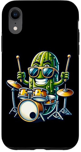 Cornichon Batterie Cool Coque pour iPhone XR