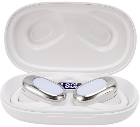 Ejoyous Ohrhörer mit Mehrsprachigen Übersetzungen, 7 Leistungsstarke Modi Stereo -Musik -Kopfhörer, Touch Control Echtzeit Übersetzer Gerät mit 5.4, für, System (White)