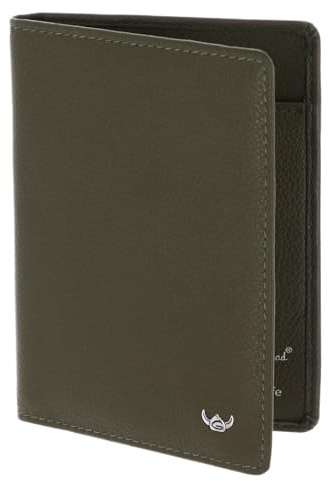 Golden Head Leder Madrid RFID Protect Ausweisetui 4480 Oliv olivgrün