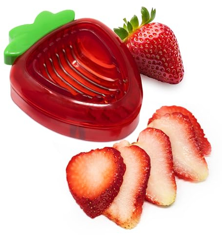 Joie Strawberry Slicer Carded, Red