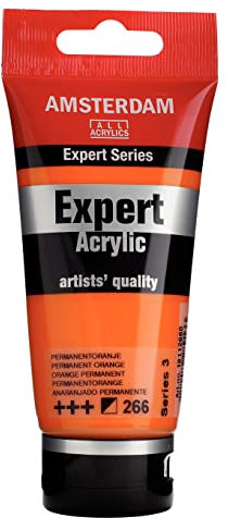 Amsterdam Expert Acrylic: (Acryl) 75 ml, Serie 3 - Permanent Orange