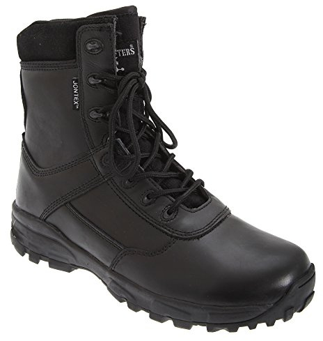 Grafters Mens Ambush 8 Inch Waterproof Combat Boots (11 UK) (Black)
