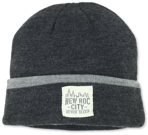Concept One Rocawear Herren Pop Color Knit Beanie, Meliert, grau, Einheitsgröße
