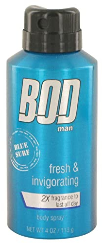Parfums De Coeur Bod Man Blue Surf Body spray 4 oz for Men