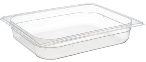 APS 82112 GN-Behälter 1/2, 32,5 x 26,5 cm, 65 mm tief, 3,9 Liter, Skalierung, Polypropylen
