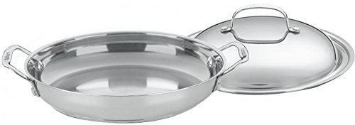 Cuisinart 725-30D Chef's Classic Stainless 12-Inch Everyday Pan with Dome Cover