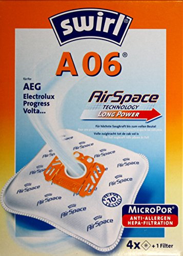Zisaline - Die Staubsaugerbeutel passend für AEG-A06, SWIRL