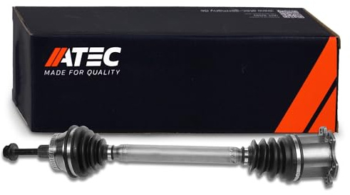 ATEC Germany 1x Antriebswelle vorne links Gelenkwelle | Kompatibel mit: AUDI A4 B6, A4 B6 Avant, A4 B6 Cabriolet, A4 B7, A4 B7 Avant, A4 B7 Cabriolet