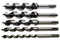 5pc Auger Drill Bit Set Wood Drills Hex Shank SDS 10 13 19 22 25mm New DR144