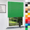 Aluminium Jalousie nach Maß, hochqualitative Wertarbeit, 28 Farben verfügbar, Maßanfertigung, für Fenster und Türen, Alu Jalousien, Decken und Wandmontage (Grün, Höhe: 180cm x Breite: 50cm)