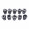 10PCS ER11 Spannzangen Set Hochklemmkraft zum Bohren Tapping 1-10mm für CNC-Arbeitshaltung, Gravieren und Fräsen Drehmaschine Werkzeug