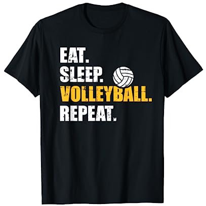 Eat sleep volleyball repeat T-Shirt
