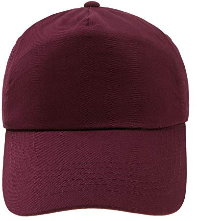 MFAZ Morefaz Ltd Jugend Baseball Kappe Kinder Mütze Basecap Mädchen Junge (Burgundy)