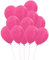Various 100 Globos de Fucsia Látex Elástico,25 cm,10 Pulgadas Globos Duraderos Premium para Aire y Helio para Bodas, Fiestas de Cumpleaños Bodas Aniversario Graduacion Decoración de Fiesta