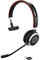 Jabra Evolve 65 SE Schnurloses Mono-Headset-Bluetooth-Headset mit Mikrofon mit Geräuschunterdrückung, langlebigem Akku-Unified Communications Zertifiziert für Zoom, Unify, mehr-Schwarz, 6593-839-409