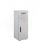 Vicco Midischrank Irma, Badmöbel, Weiß Hochglanz, 30 x 81 cm