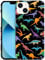 GlamCase for iPhone 13, iPhone 13 Case - Dinosaur Multicolor Pattern Design Printed Slim Fit Cute Plastic Hard Snap on Protective Designer Back Phone Case/Cover for iPhone 13.