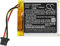 1200mAh 4.56Wh Battery Replacement for Sony WF-1000XM5, WH-1000XM5 Wireless Headset fit Part No. SP723741