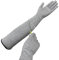 LSYZHX Guard Gloves Gardening, Level 5 Cut Resistant Gloves With Long Arm Sleeves, Long Gardening Gloves for Work Kitchen Heavy Duty (50cm)
