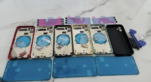 For IPhone 11 Back Rear Housing With Frame Replacement Kit with Tools, Black