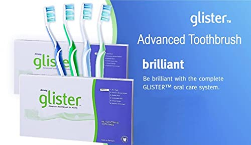 Hochwertige Zahnbürste GLISTER™ - 4 Stück - Amway - (Art.-Nr.: 100957)